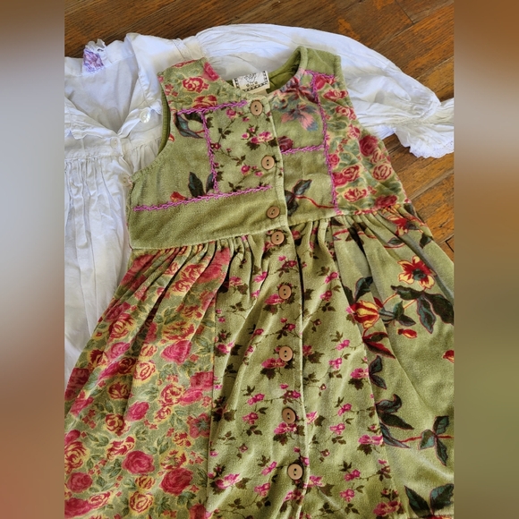 Cornellki Toddler Girls Dress Vintage Style Size: 2 - Picture 2 of 11